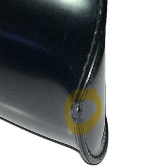 Fendi Sunglasses Case, Black, Has Velvet Fendi design inside. main image 6